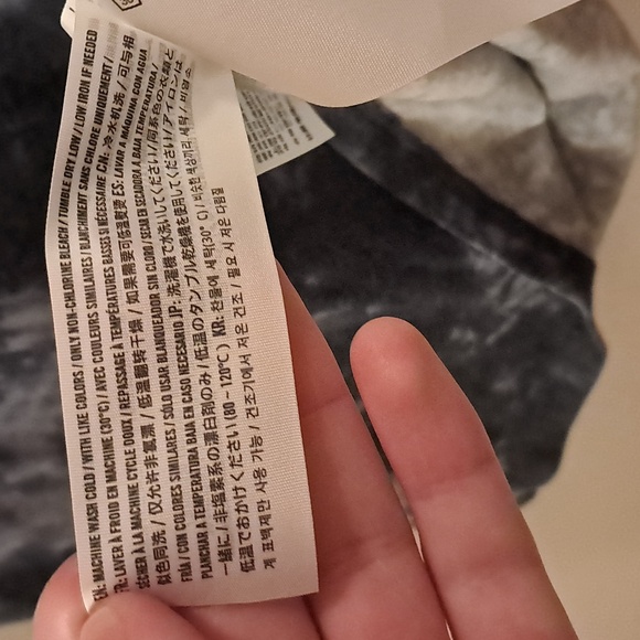 Abercrombie Kids Polo Shirt Boys 13/14 Button Up Short Sleeve Tie Dye Classic - Picture 4 of 8